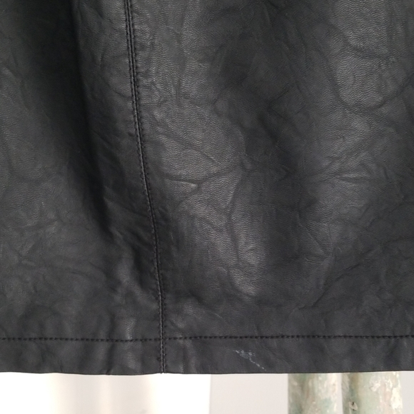 I ❤ Ronson leather-ette mini skirt - Picture 7 of 7